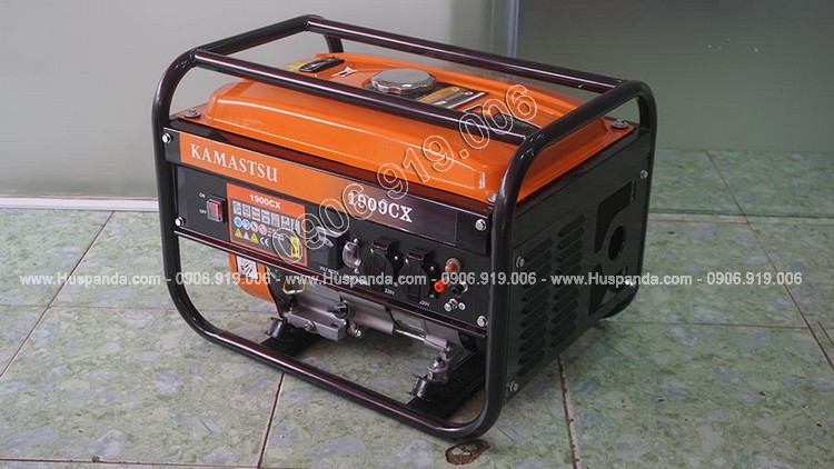 Với công suất 1KVA máy phát điện Kamastsu 1900CX thích hợp sử dụng trong gia đình