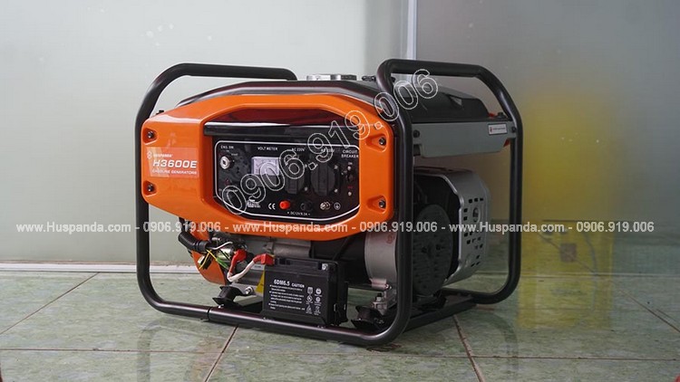 Với công suất 3KVA máy phát điện Huspanda H3600E thích hợp sử dụng trong gia đình