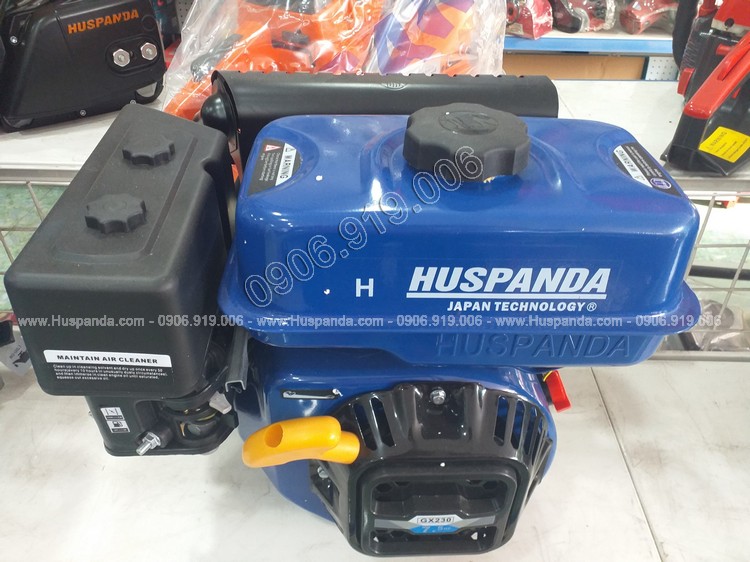 Động cơ xăng huspanda GX230(xanh) uy tín