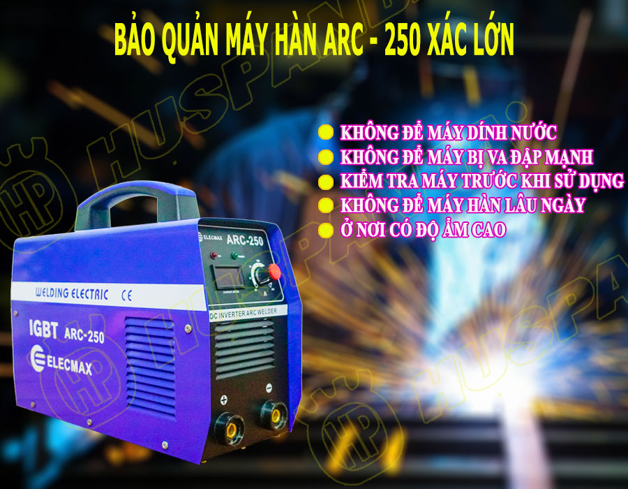 Cách bảo quản máy hàn