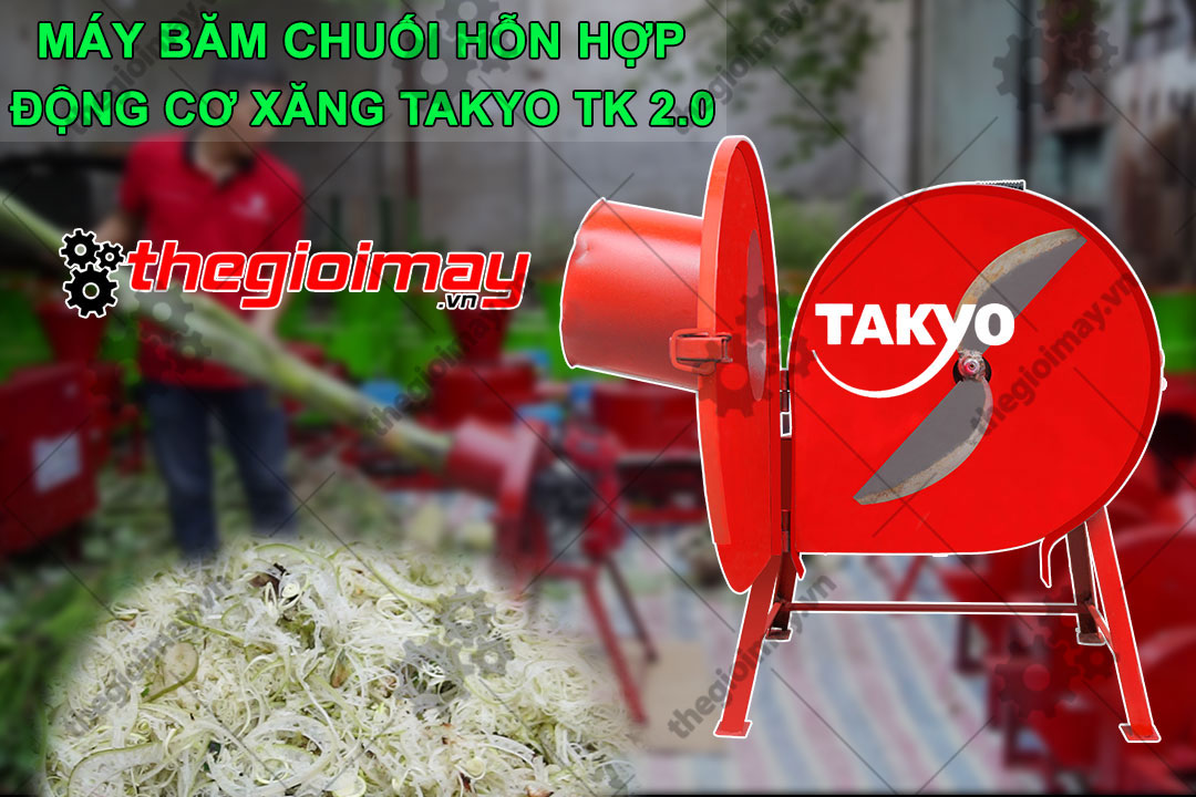 Máy băm chuối hỗn hợp Takyo TK 20