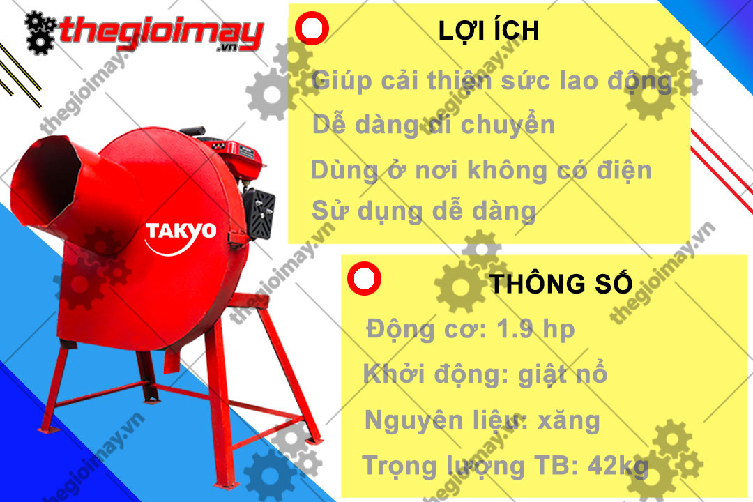 Những lợi ích của máy băm chuối hỗn hợp Takyo TK20